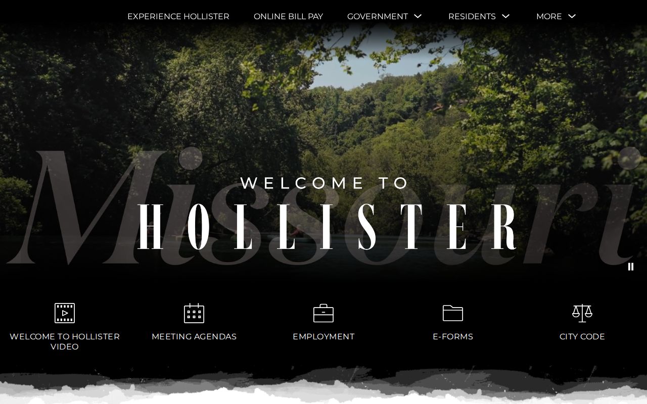 Hollister court records City Hall source page