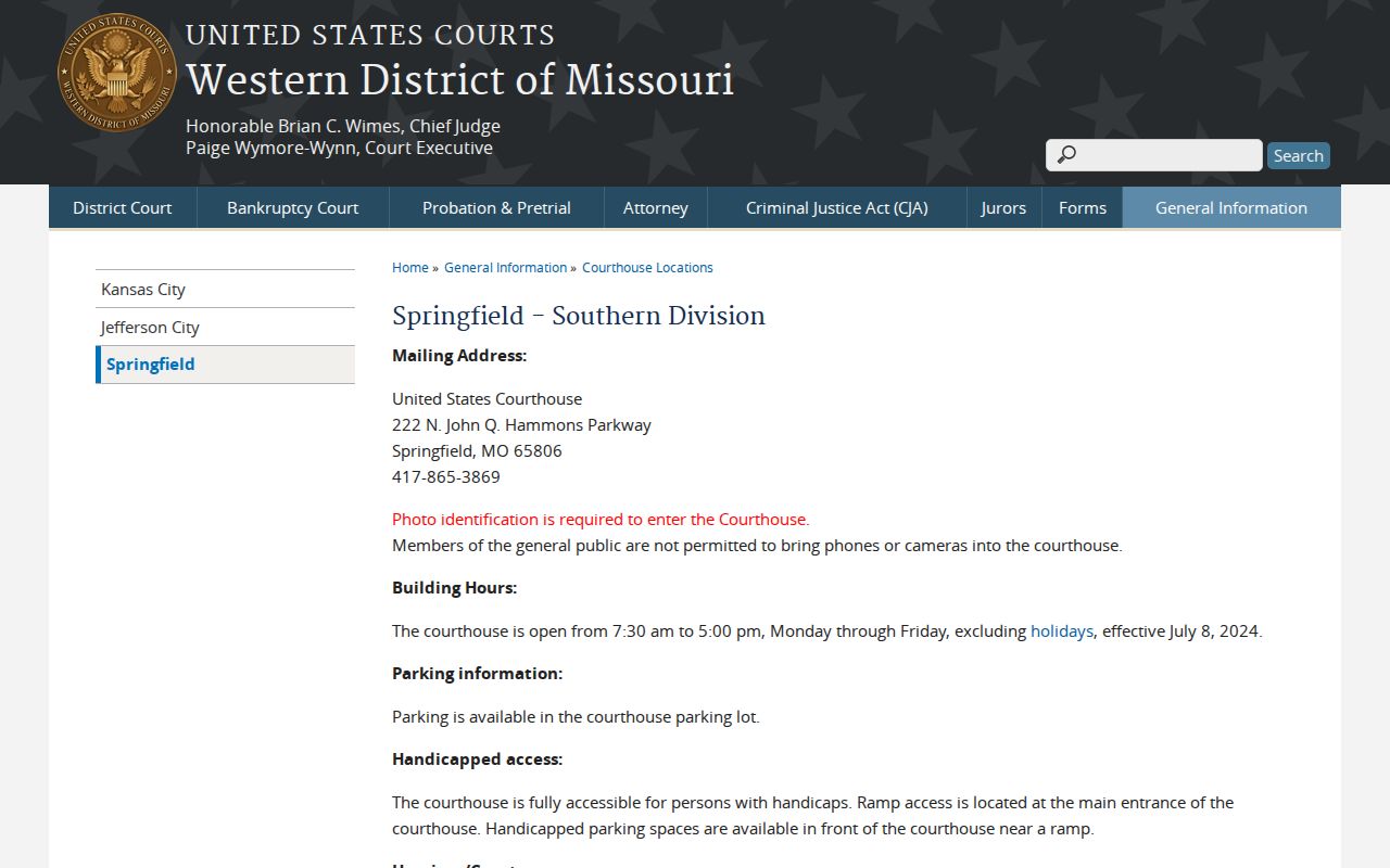 Taney County civil court docket federal court distinction