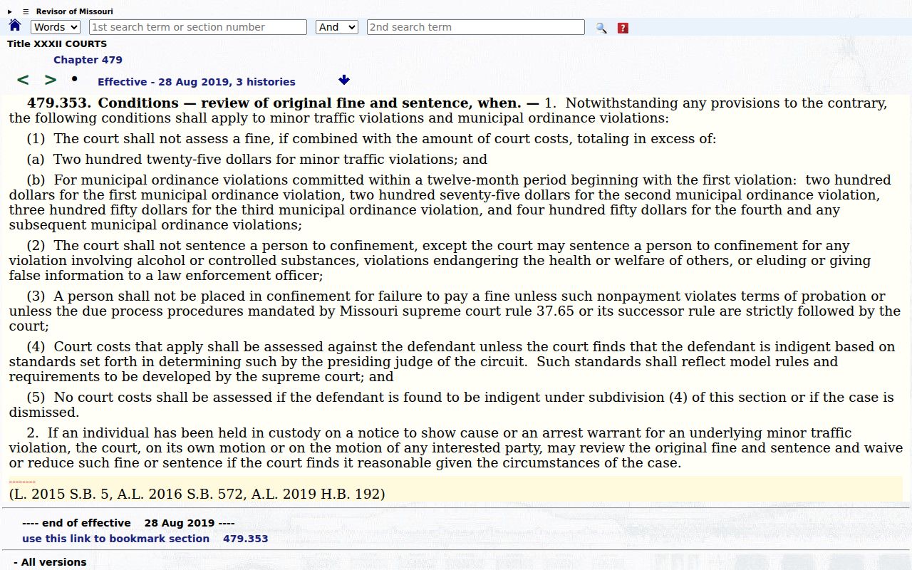 Taney County traffic court records and municipal traffic law